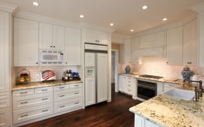 White Kitchen Cabinets Open Up New Solutions