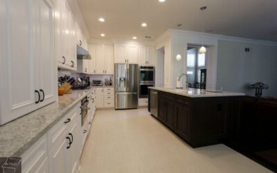 Laguna Hills Transitional White L-Shaped Kitchen & Home Remodel