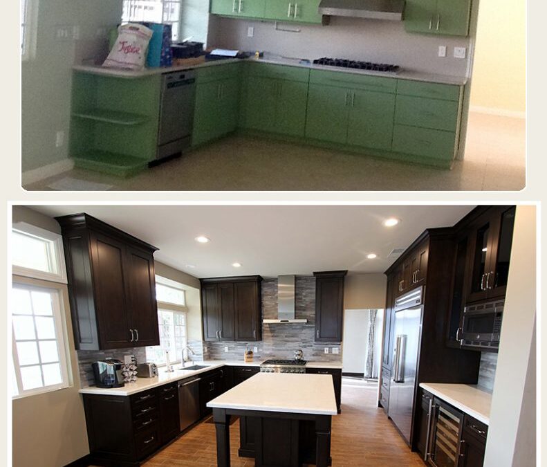 Design Build Transitional Kitchen Remodel with Thermador Appliances