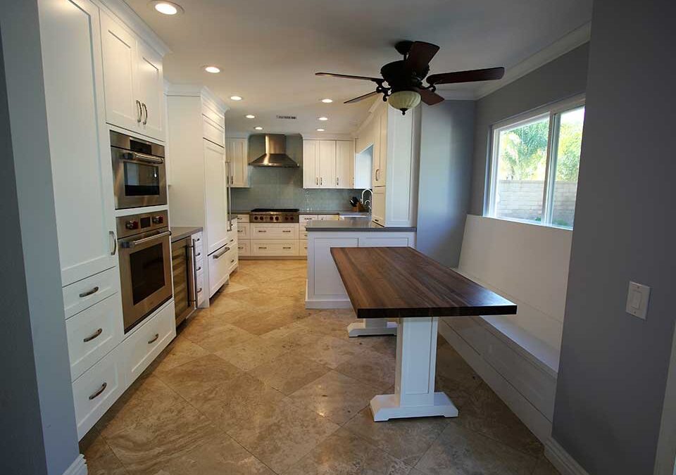 A Transitional Kitchen and Family Room Remodel in Lake Forest, Orange County